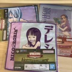 ONE PIECE 이치 반 쿠지 니콜로빈 타월 외