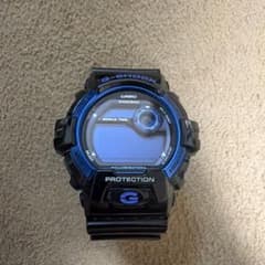 CASIO G-SHOCK 腕時計 デジタル ブラック ブルーのサムネイル