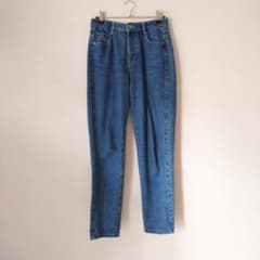 『マムデニム』ZARA テーパード  ハイウエスト　34.のサムネイル