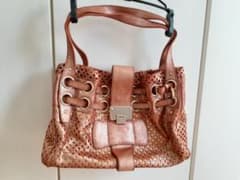 ☆美品【JIMMY CHOO】ラモナ ラメ ハンドバックのサムネイル