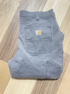 Carhartt リラックスフィット ワークパンツ 36×30 グレーのサムネイル