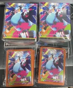 ポケモンカード　デッキシールド 2個　デッキケース 2個　メガリザードンX