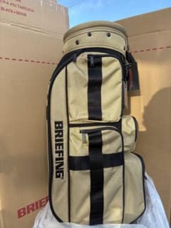 ブリーフィング キャディバッグ ベージュ 別注限定 CR-6 BGW243D37