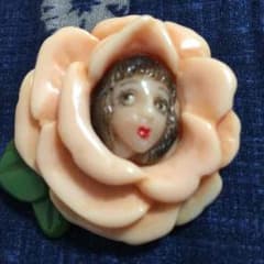 中原淳一 ブローチ 薔薇 fua様のサムネイル