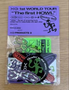 XG The first HOWL Sticker Set ステッカーセットのサムネイル
