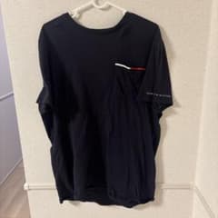 TOMMY HILFIGER ポケットTシャツ ネイビー Lのサムネイル