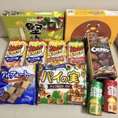 お菓子詰め合わせ とんがりコーン ヤングドーナツ 堅あげポテト チップ