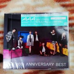 AAA 10周年ベストアルバム  ２CD ＋ DVD   新品のサムネイル