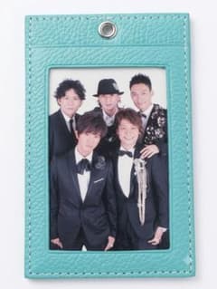 パスケース 青 SMAP 20周年 SMAP 20周年記念 FC限定 パスケース ネックストラップ 木村拓哉