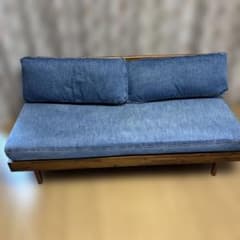 unico SWELLAベンチバックレストW1400 デニム生地 - メルカリ