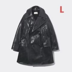 【最安値】フェイクレザーコート beautiful people +X Lのサムネイル