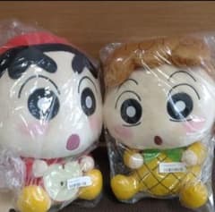 크레용 신짱 모리모리 과일도 복어 봉제 세트