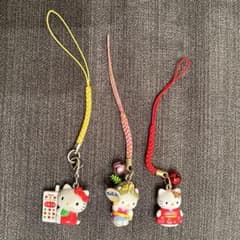 サンリオ ご当地キティ 根付け ストラップ キーホルダー ハローキティ