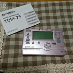 メトロノームチューナー【美品】ヤマハのサムネイル