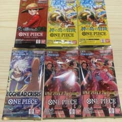 ワンピースカードゲームパック 6種セット バラパック バラ売り - メルカリ