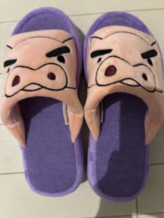 【クレヨンしんちゃん】 厚底ルームシューズぶりぶりざえもんMサイズのサムネイル