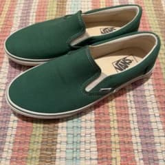Vans Women's Slip-On "Green'のサムネイル