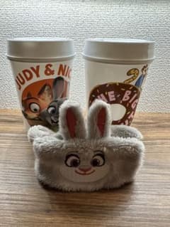 ふた付きカップセット&ドリンクホルダ(ジュディ)