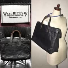 ビジネスバッグ　メンズ　レディース　本革　黒のサムネイル