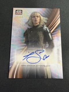 Topps Star Wars GalaxyShin Hati 直筆サインカードのサムネイル