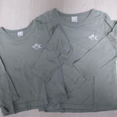 お値下げ☆petit main 長袖Tシャツ 100・120サイズ セットのサムネイル