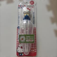 HELLO KITTY EDISON 子ども用箸 右手用 新品未使用のサムネイル