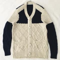 sacai サカイ　アイボリー ケーブルニットカーディガン sacai（カーディガン）のフリマアイテム一覧