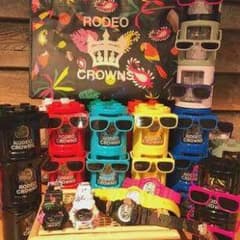 RODEO CROWNS♡Rainbow Watch♡柄BLKのサムネイル