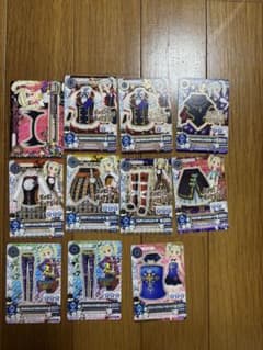 【フルコーデ有】アイカツ！初期 ロリゴシック 14枚セット ユリカ・セイラのサムネイル