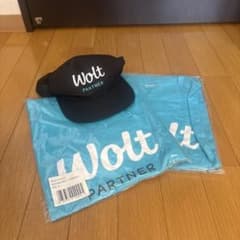 Wolt ウォルト 公式グッズ3点セット Tシャツ Sサイズ2枚 キャップのサムネイル