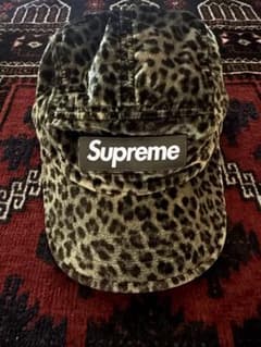 Supreme Leopard Velvet Camp Capのサムネイル