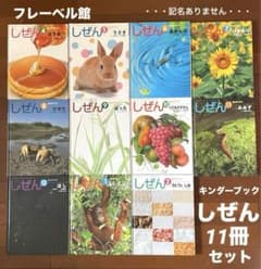キンダーブック しぜん 11冊セット フレーベル館 えほん 絵本まとめ