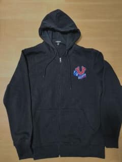 【新品】TRUE RELIGION ZIP FOODIE Blackのサムネイル