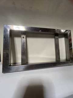 中型用 ステンレス30mm角 ナンバー枠 #メルカリでハロウィンのサムネイル