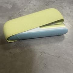 iQOS アイコス　本体 ライトグリーン ケース付き　蓋カスタムのサムネイル