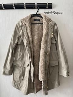 spick&span ベージュ ライナー付 モッズコート ジャケット - メルカリ