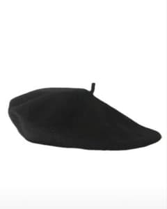 黒いキッズベレー帽のサムネイル