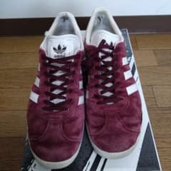 adidas Gazelle バーガンディ スニーカーのサムネイル