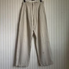 50s レーヨンギャバ スラックス 襤褸 - メルカリ