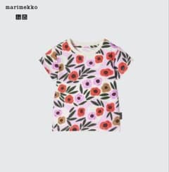 marimekko フラワープリント Tシャツ 90 新品未使用のサムネイル