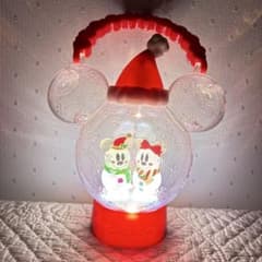 2019年クリスマスディズニー スノースノー ランタン ミッキー ミニー