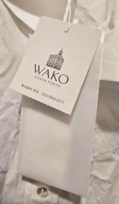 8/2に終了。値下げしました。NEW CLOSET 白 新品未使用ブラウス L 