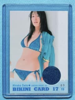 BOMB 2007 佐藤寛子 ピンスポビキニカード 19枚限定 - メルカリ
