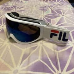 FILA スノボー　スキー　ゴーグル　白　ホワイトのサムネイル