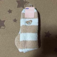 ダッフィーのモコモコ靴下のサムネイル