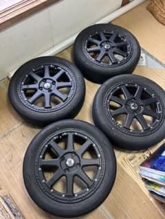 ハスラー・エブリィ他　超美品エクストリームJ 15インチ4.5j オフセット43のサムネイル