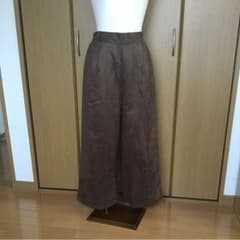 ワイドパンツ こげ茶 Samansa Mos2 blueのサムネイル