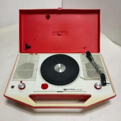 National ナショナル SF-345 ポータブルアナログレコードプレイヤー