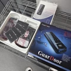 GuarDoor（電子錠）ピッキングの心配ご無用です。　説明書・取付図も同梱済。のサムネイル