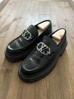 LOUIS VUITTON バロック・ライン　ローファー 7.5 LOUIS VUITTON バロック・ライン ローファー 7.5 - メルカリ